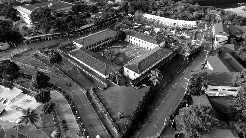 Aerial sky view of Zamboanga City - PlaceHOLDER Roots